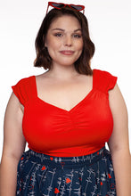 Load image into Gallery viewer, Isabel Top in Red