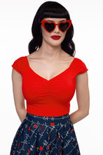 Load image into Gallery viewer, Isabel Top in Red