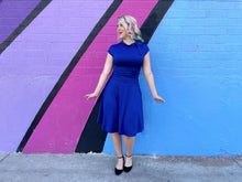 Load image into Gallery viewer, Bombshell Dress in Royal Blue