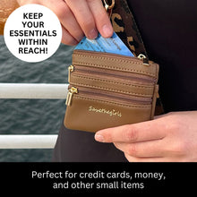 Load image into Gallery viewer, Clip &amp; Go Strap with Pouch - Leopard Collection
