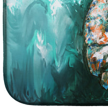 Load image into Gallery viewer, A Touch of Blue Shrimp Dish Drying Mat – Absorbent, Artistic Kitchen Essentials
