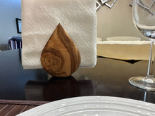 Load image into Gallery viewer, Olive Wood Napkin Holder