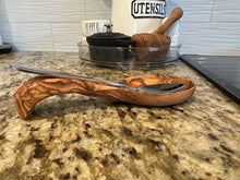 Load image into Gallery viewer, Olive Wood Spoon Rest