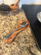 Load image into Gallery viewer, Olive Wood Spoon Rest
