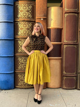 Load image into Gallery viewer, Peggy Swing Skirt in Mustard