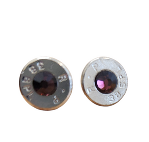 Head Stamp Stud Earrings
