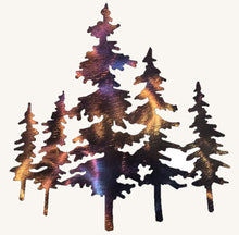Load image into Gallery viewer, Pine Tree Metal Art