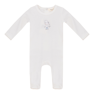 Boy and Girl Print Onesie