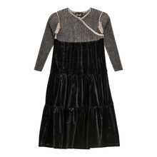 Load image into Gallery viewer, 2 Tone Wrap Maxi Dress
