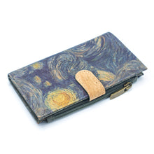 Load image into Gallery viewer, Flowers and Butterflies Cork Wallet BAG-2097