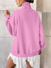 Load image into Gallery viewer, Cowlneck Pullover Sweatshirt Boutique Oversized Casual