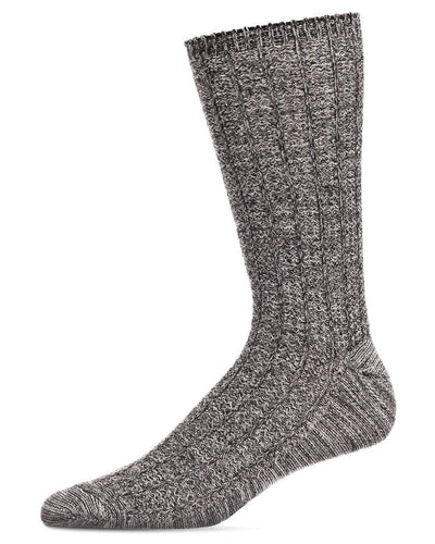 Twisted Texture Men's Boot Sock