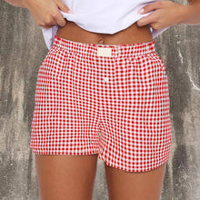 Load image into Gallery viewer, Everywhere Gingham Elastic waist Pull-On Boxer Shorts