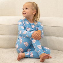 Load image into Gallery viewer, Pretty Pink Cat Big Kid Pajama