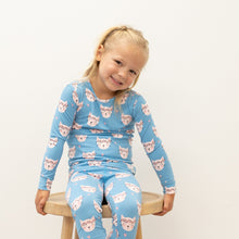 Load image into Gallery viewer, Pretty Pink Cat Big Kid Pajama