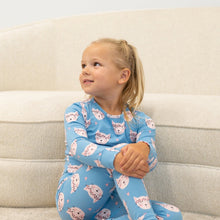 Load image into Gallery viewer, Pretty Pink Cat Big Kid Pajama