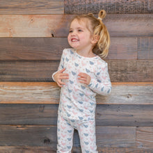Load image into Gallery viewer, Pink Farm Hens Bamboo Big Kid Pajama