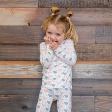 Load image into Gallery viewer, Pink Farm Hens Bamboo Big Kid Pajama