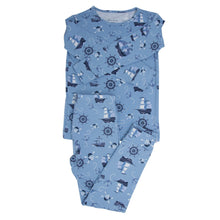 Load image into Gallery viewer, Pirate Ships Big Kid Pajama