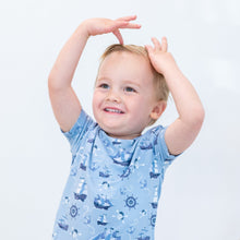 Load image into Gallery viewer, Pirate Ships Big Kid Pajama S/S