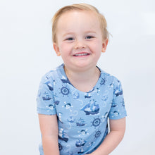 Load image into Gallery viewer, Pirate Ships Big Kid Pajama S/S