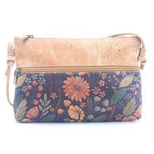 Load image into Gallery viewer, Natural Cork and Printed Design Women&#39;s Crossbody Bag BAG-22