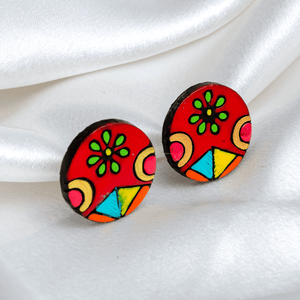 Clay Studded Earrings