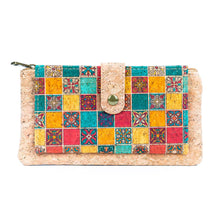 Load image into Gallery viewer, Sleek Vegan Cork Wallet BAG-2302