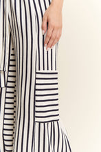 Load image into Gallery viewer, PLUS SIZE - STRIPE WIDE LEG PANTS