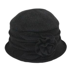 Cloche Boiled Wool 7554 Hat Winter
