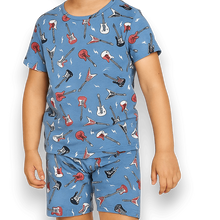 Load image into Gallery viewer, Electric Guitars Rockstar Summer Pajama Set