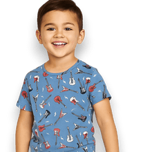 Load image into Gallery viewer, Electric Guitars Rockstar Summer Pajama Set