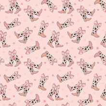 Load image into Gallery viewer, Cowhide Boots Bows Emma&#39;s Racerback Dress