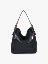 Load image into Gallery viewer, Alexa 2-in-1 Hobo Bag w/Dual Zip Compartments