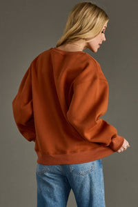 Rust Hello Fall Sweatshirt