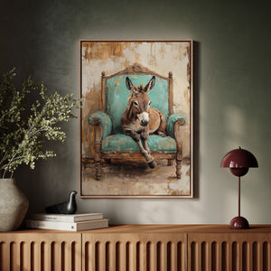 Turquoise Donkey Reverie