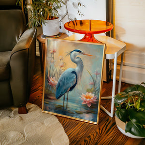 Heron Serenity in Azure