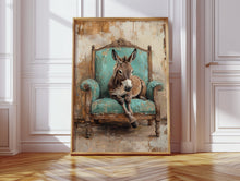 Load image into Gallery viewer, Turquoise Donkey Reverie