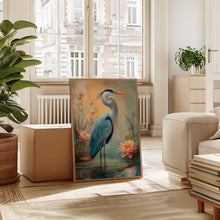 Load image into Gallery viewer, Heron Serenity in Azure