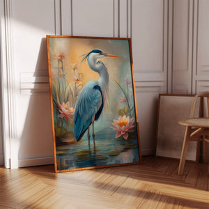 Heron Serenity in Azure