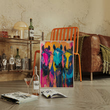 Load image into Gallery viewer, Vibrant Gallop at Dusk