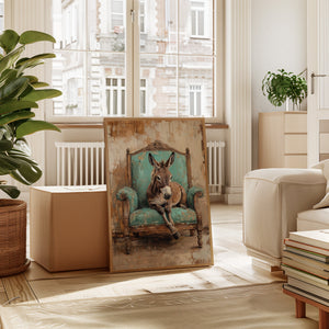 Turquoise Donkey Reverie