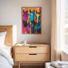 Load image into Gallery viewer, Vibrant Gallop at Dusk