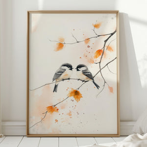 Autumn Lovebirds Serenade