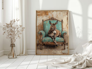 Turquoise Donkey Reverie