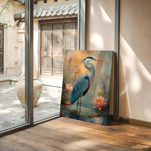 Heron Serenity in Azure