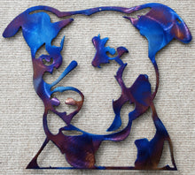 Load image into Gallery viewer, Pitbull Metal Art - 6&quot;, 10&quot;, 16&quot;, 22&quot; or 30&quot;