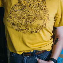 Load image into Gallery viewer, Field Sparrow Studio Tortise/Hare T-Shirt-$28