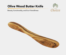 Load image into Gallery viewer, Mediterranean Olive Wood Butter Knife