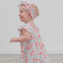 Load image into Gallery viewer, Pretty Pink Floral Ruffle Dress with Bloomer